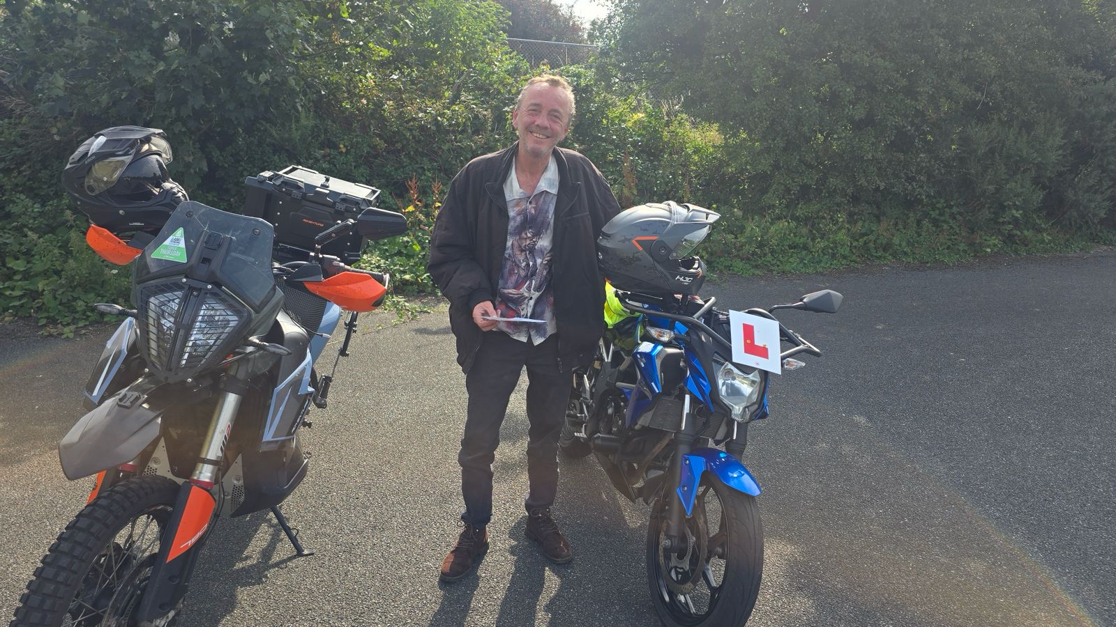 Steven Brimelow preparing Manx Biltong