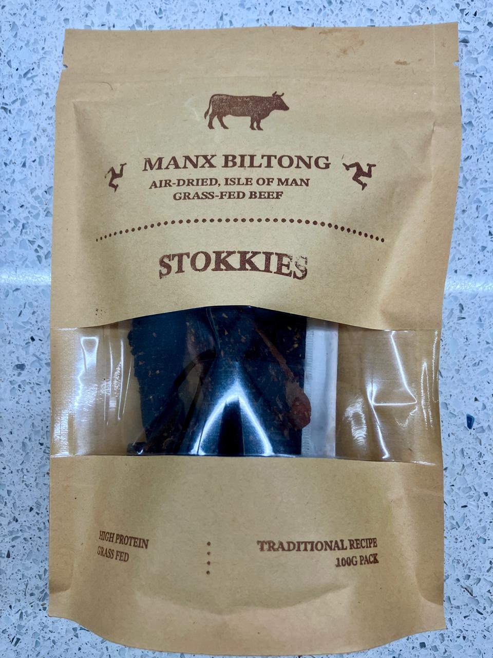 Manx Stokkies Biltong - traditional stick-style biltong